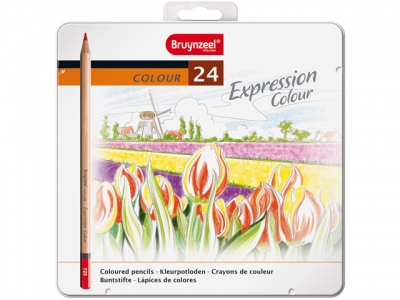 Expression Tin 24 Coloured Pencils 7705M24